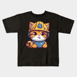 Catswithhardhats Kids T-Shirt